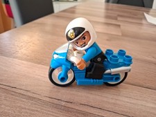 Lego Duplo - Moto Police Avec Policier