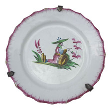 Assiette ancienne Les Islettes