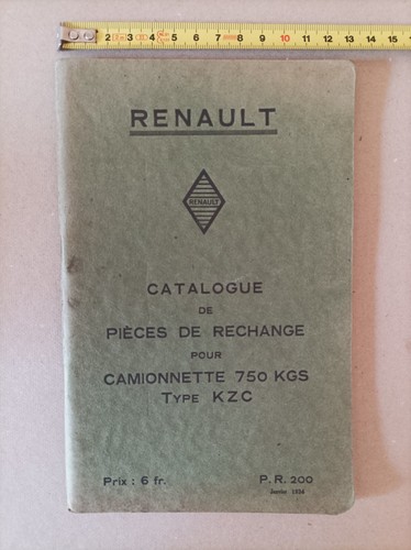 Renault catalogue pièces - catalogue,