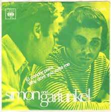 SIMON AND GARFUNKEL "EL CONDOR PASA" SP 1970 CBS 4895