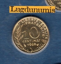BU 1998 10 Centimes Marianne