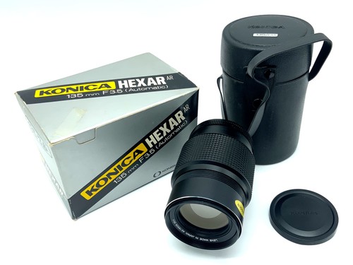 Konica hexanon ovp - ovp, 1:3.5