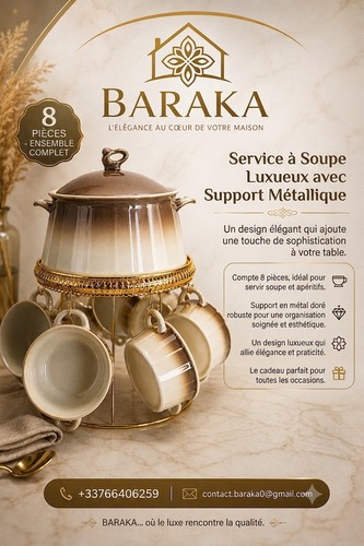 Service soupe - a,
