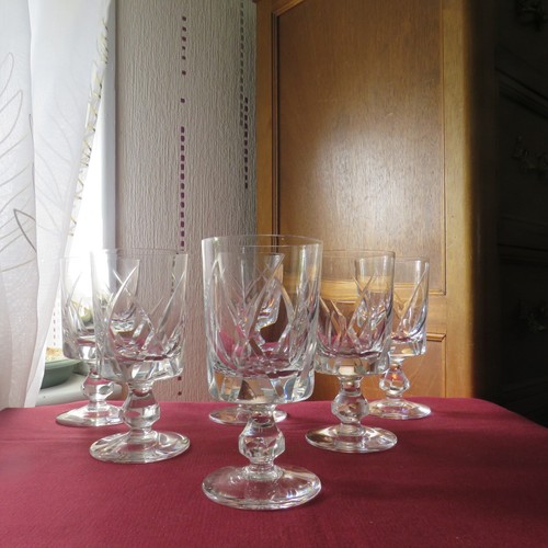 Verres vin rouge - rouge, la