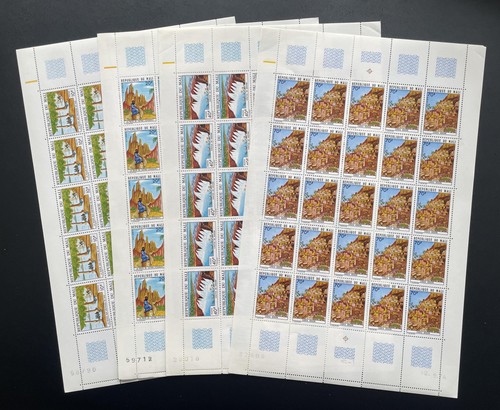 Mali 1974 223 226 planche - mali,