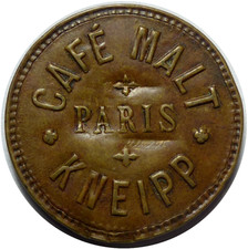 Jeton publicitaire paris café - paris,