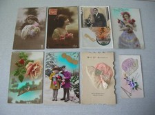 Lot de 8 anciennes cartes