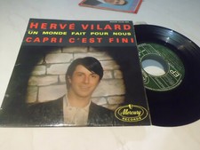 VINYLE HERVE VILARD CAPRI C'EST FINI / 4 TITRES PN2 