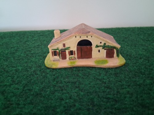 Maison miniature résine - maison, en