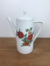 Cafetière Verseuse Théière En Porcelaine Des Années 70 Bavaria