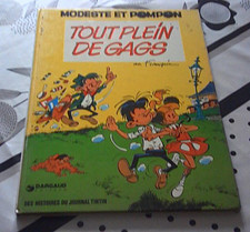 FRANQUIN : MODESTE et POMPON - TOUT PLEIN DE GAGS - EO 1973