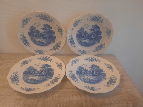 Assiettes plates - 4,