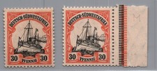 Dt. Colonies allemandes Afrique du Sud-Ouest Mi. n° 28x + 28y MNH
