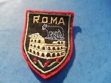 ECUSSON  PATCH    ITALIE  ROMA ARENE ET LOUVE REMUS ROMULUS
