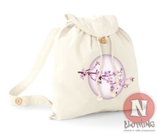 Cerise Fleur Sac à Dos Japon Vacances École Collège Coton Bio Jour Sac