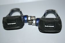 paire pedale velo look arc dynamic system Multistensor adjustement PP 247 bleue