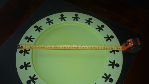Vintage plateau rond - plateau,