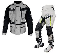 Combinaison Complet Veste Pantalon Moto Tourisme Avec Gardes Rembourré 4 Saisons