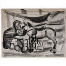 Joli Dessin Au Fusain Chambre