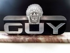 " GUY Indian Chief "  Mascotte