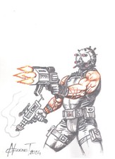 YIU BOOK-THREE ASSASSAINTS AVEC UNE DEDICACE DE GUENET EO TRES BEL ETAT