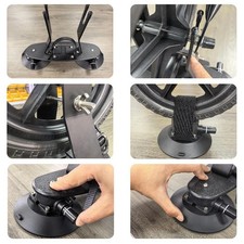 Porte-vélos de toit pour enfants, léger, robuste et pratique, à ventouse.