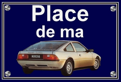 Plaque place ma matra - ", de