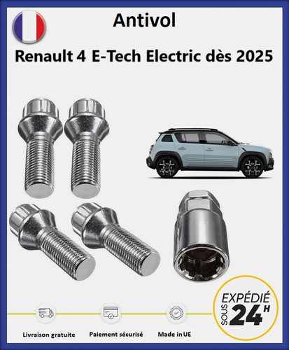 Ecrous antivol roues - antivol,
