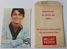 HERVE VILARD  Photo des Idoles Milliat Frères Publistar Chanteur  Carte