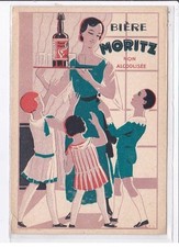 PUBLICITE: bière moritz non alcoolisée - très bon état