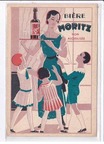 Publicite bière moritz non - bière,