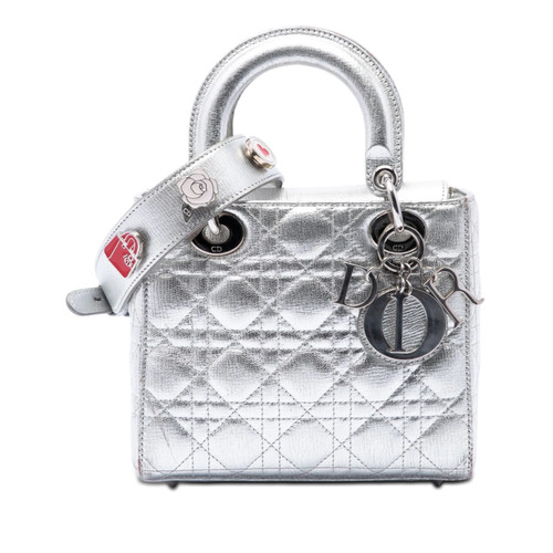 Dior small metallic - small, cuir