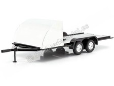 Trailer de voiture américaine à deux axes à 1:18 Auto World AMM1166