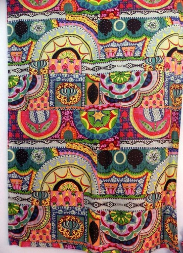 Tissu coton imprimé frida - tissu,