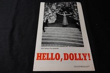 barbra streisand HELLO DOLLY  synopsis presse cinema  1969