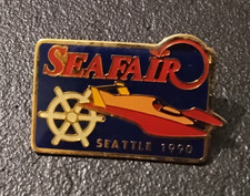 Pin’s Bâteau Hydroplane Offshore Seattle 1990 Seafair (1180)