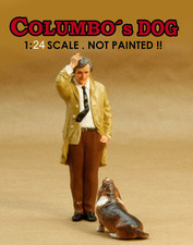 1:24 FIGURINES COLUMBO et DOG