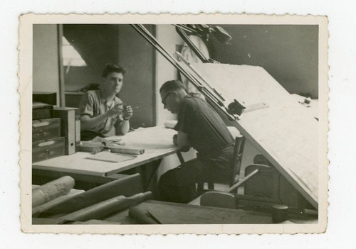 Photo snapshot 1949 - snapshot,, métier
