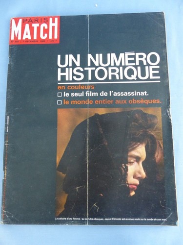 Paris match 765 du 7 - paris,