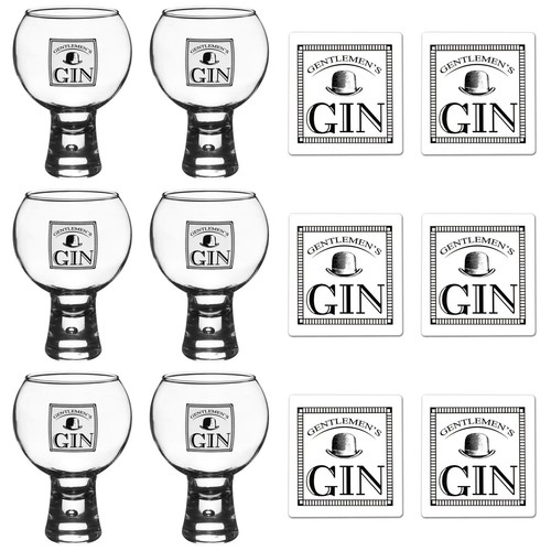 Set verres gin coasters - de,