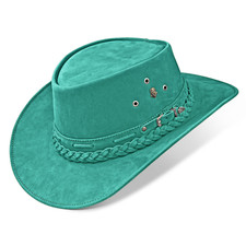 Chapeau Outback en cuir