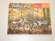 Revue MOTO technique YAMAHA RD DT TENERE 125 KAWASAKI KLR 600 650 TANGAI  de