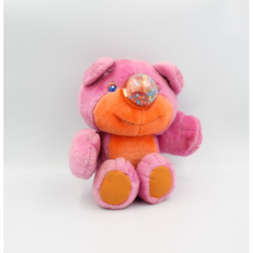 Peluche ours rose - , orange