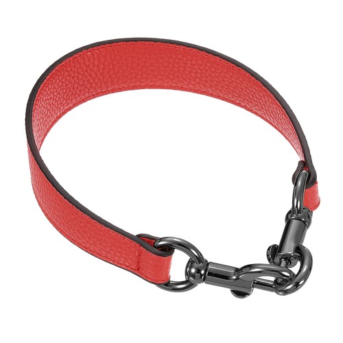 Sangle courte cuir pu - courte, en