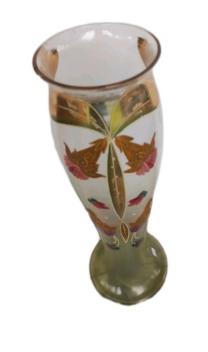 Ancien vase émaillé - , non