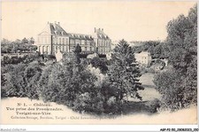 AGPP2-0196-50 - TORIGNI-SUR-VIRE - chateau - vue prise des promenades