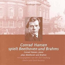 Beethoven / Brahms / - Hamburger Kopfe: Conrad Hansen Plays [New CD]