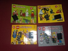 lego lot de 4 mini figurines
