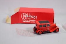 LG1816 DUBRAY 29B 1/43 1:43 Voiture Citroen C4 1930 Sapeurs Pompiers Lyon rouge