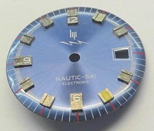 MONTRE LIP 1 CADRAN BLEU NAUTIC SKI ELECTRONIQUE